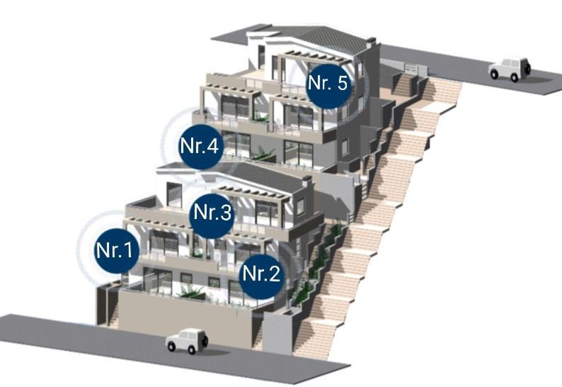 Aelia Apartments เนอาเปรามอส ภายนอก รูปภาพ